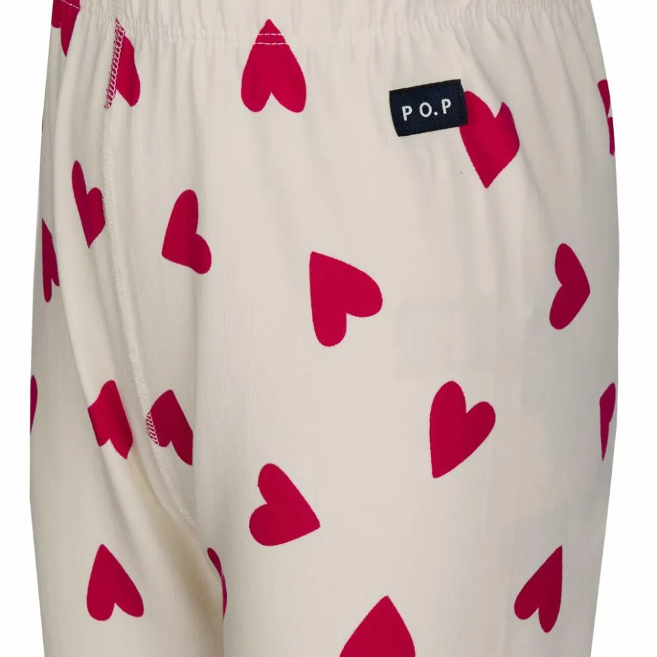 Clearance SLEEP - HEARTBEAT PYJAMAS SET AOP Kinder - Funktionsunterwäsche Kinder Kinder Funktionsunterwäsche