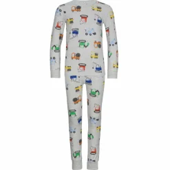 Kinder POLARN O. PYRET Kinder Funktionsunterwäsche^SLEEP - VEHICLE PYJAMAS SET AOP Kinder