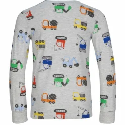 Kinder POLARN O. PYRET Kinder Funktionsunterwäsche^SLEEP - VEHICLE PYJAMAS SET AOP Kinder