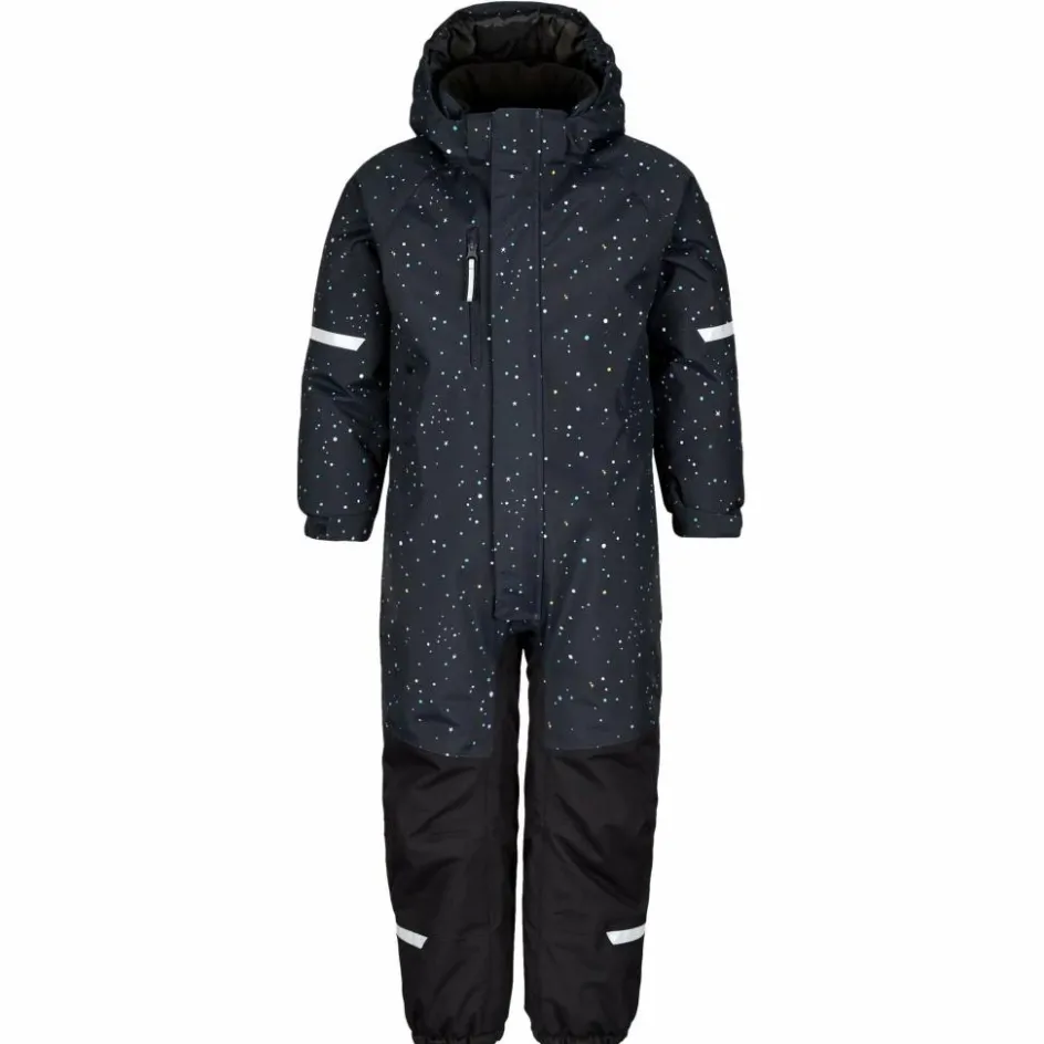 Kinder POLARN O. PYRET Kinderoveralls^SNOWY PADDED SUIT AOP Kinder - Schneeanzug