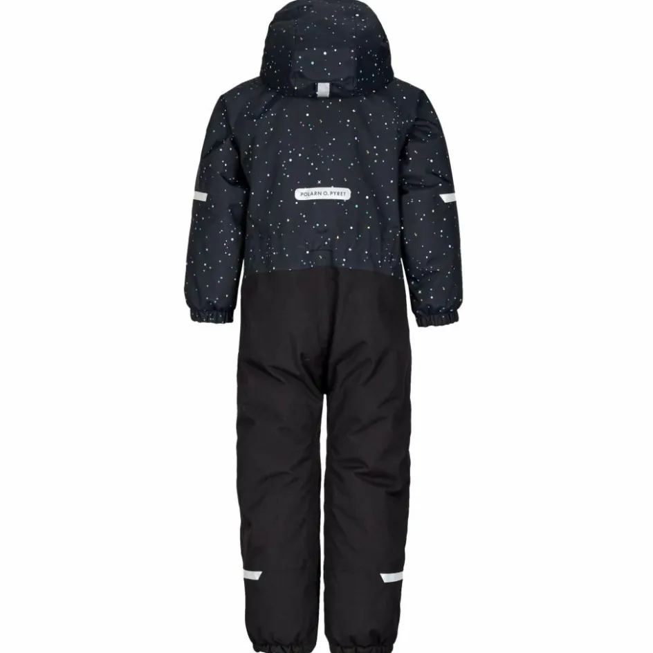 Kinder POLARN O. PYRET Kinderoveralls^SNOWY PADDED SUIT AOP Kinder - Schneeanzug