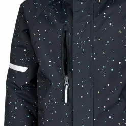 Kinder POLARN O. PYRET Kinderoveralls^SNOWY PADDED SUIT AOP Kinder - Schneeanzug