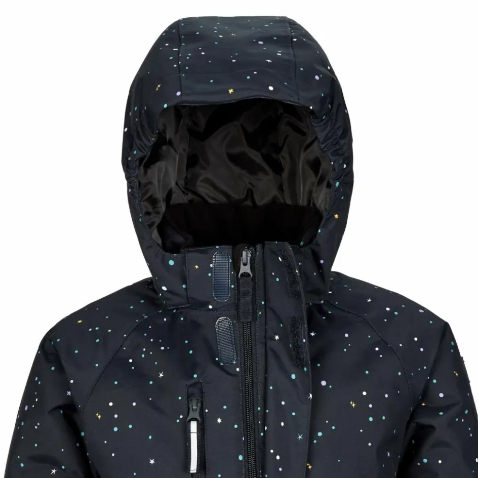 Kinder POLARN O. PYRET Kinderoveralls^SNOWY PADDED SUIT AOP Kinder - Schneeanzug