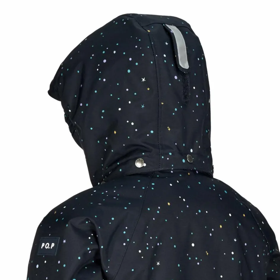 Kinder POLARN O. PYRET Kinderoveralls^SNOWY PADDED SUIT AOP Kinder - Schneeanzug