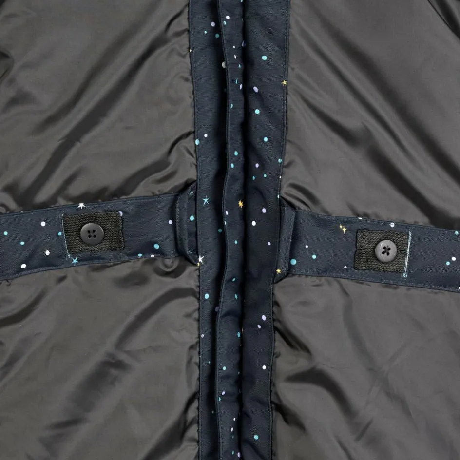 Kinder POLARN O. PYRET Kinderoveralls^SNOWY PADDED SUIT AOP Kinder - Schneeanzug