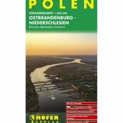Outlet POLEN - PL 002 OSTBRANDENBURG - NIEDERSCHLESIEN - KÜSTRIN - Straßenkarte Straßenkarten|Straßenkarten