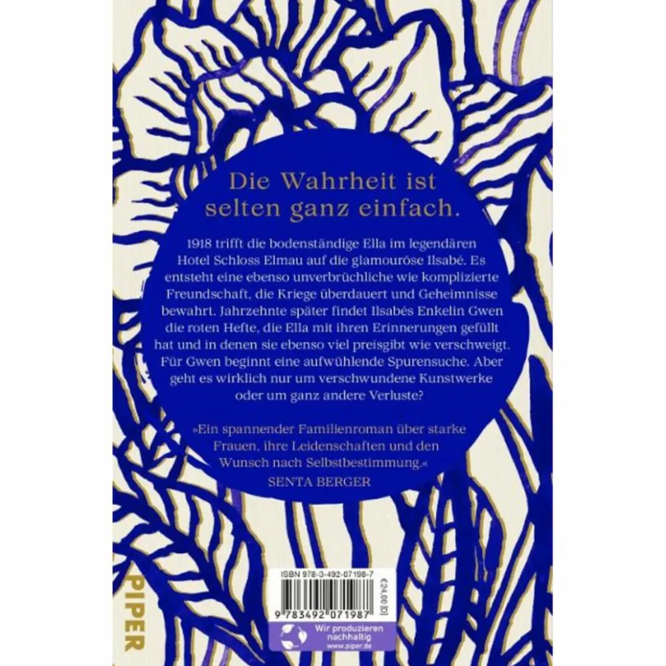 New PORTRÄT AUF GRÜNER WANDFARBE - Roman Romane