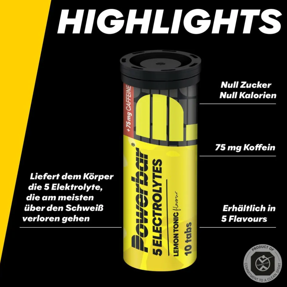 Clearance 5 ELECTROLYTES TABLETTEN TONIC BOX - Energiedrink Verpflegung