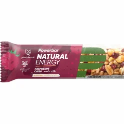 PowerBar Verpflegung^PB NATURAL ENERGY RASPB CRISP (40GX18) PACKAGE - Müsliriegel