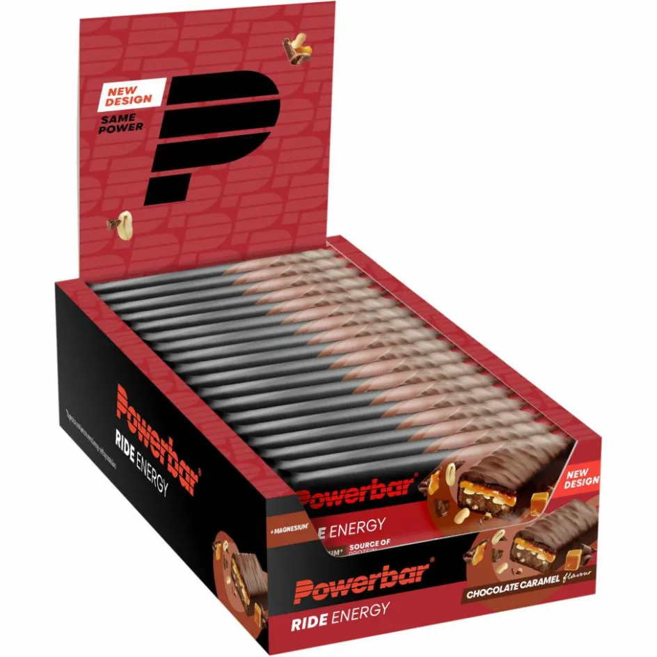 PowerBar Verpflegung^PB RIDE ENERGY CHOCO CARAM (55GX18) PACKAGE - Energieriegel