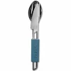 LEISURE CUTLERY DEEP BLUE - Campingbesteck Campingtöpfe Und Campinggeschirr