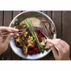 LEISURE CUTLERY DEEP BLUE - Campingbesteck Campingtöpfe Und Campinggeschirr