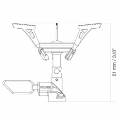 Clearance MICRON III PIEZO - Gaskocher Campingkocher