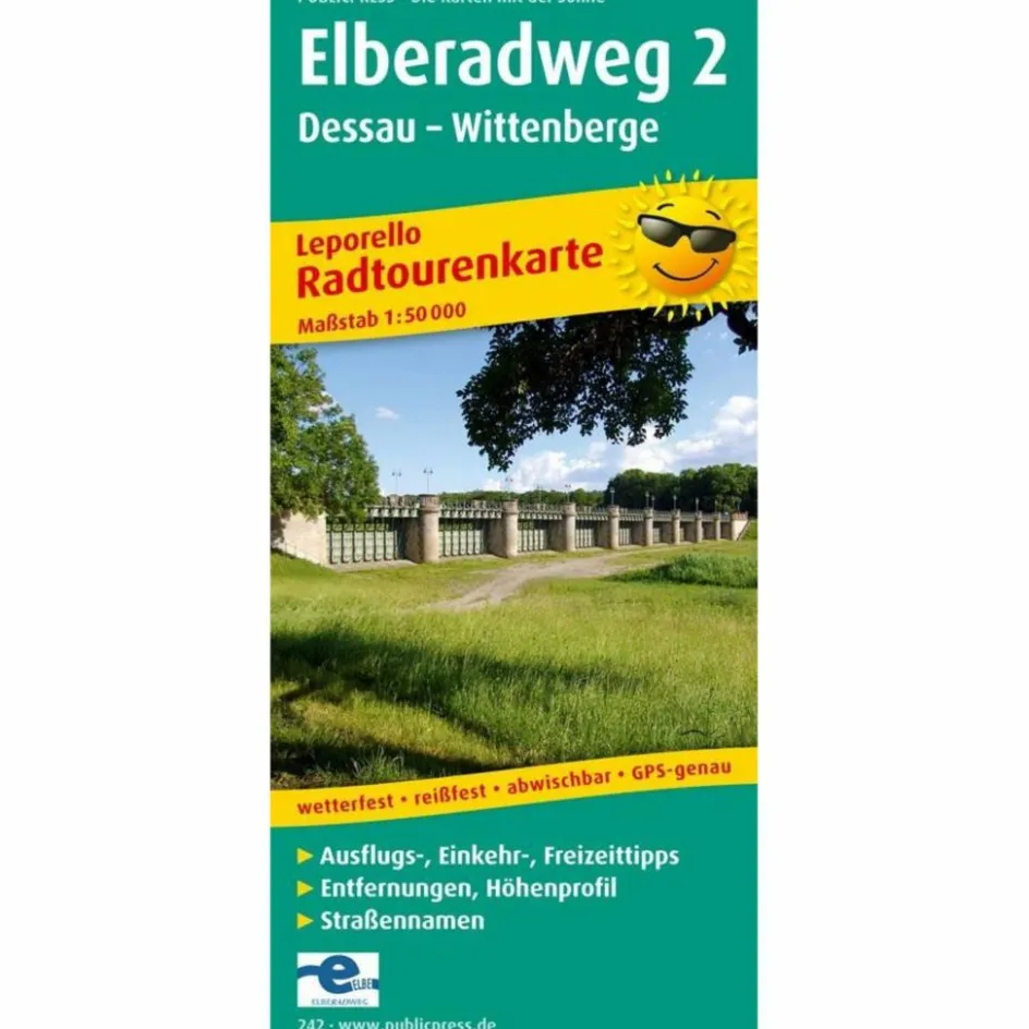Discount ELBERADWEG 2 1:50 000 - Fahrradkarte Fahrradkarten|Fahrradkarten