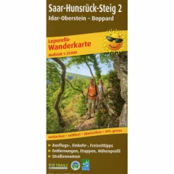 Wanderkarten Und Winterkarten|Wanderkarten Und Winterkarten^PUBLICPRESS SAAR-HUNSRÜCK-STEIG 02 - Wanderkarte