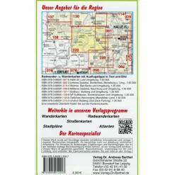 Online QUERFURT, HELDRUNGEN,  BAD BIBRA UND UMG - Wanderkarte Fahrradkarten|Wanderkarten Und Winterkarten