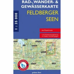 Fahrradkarten|Gewässerkarten^RAD-, WANDER- UND GEWÄSSERKARTE FELDBERGER SEEN