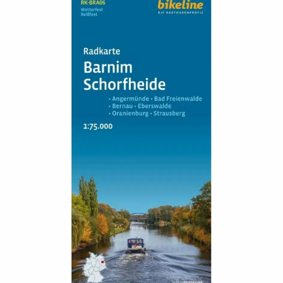 Clearance RADKARTE BARNIM SCHORFHEIDE (RK-BRA06) - Fahrradkarte Fahrradkarten|Fahrradkarten