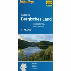 Fahrradkarten|Reiseführer Deutschland^RADKARTE BERGISCHES LAND (RK-NRW11) - Fahrradkarte