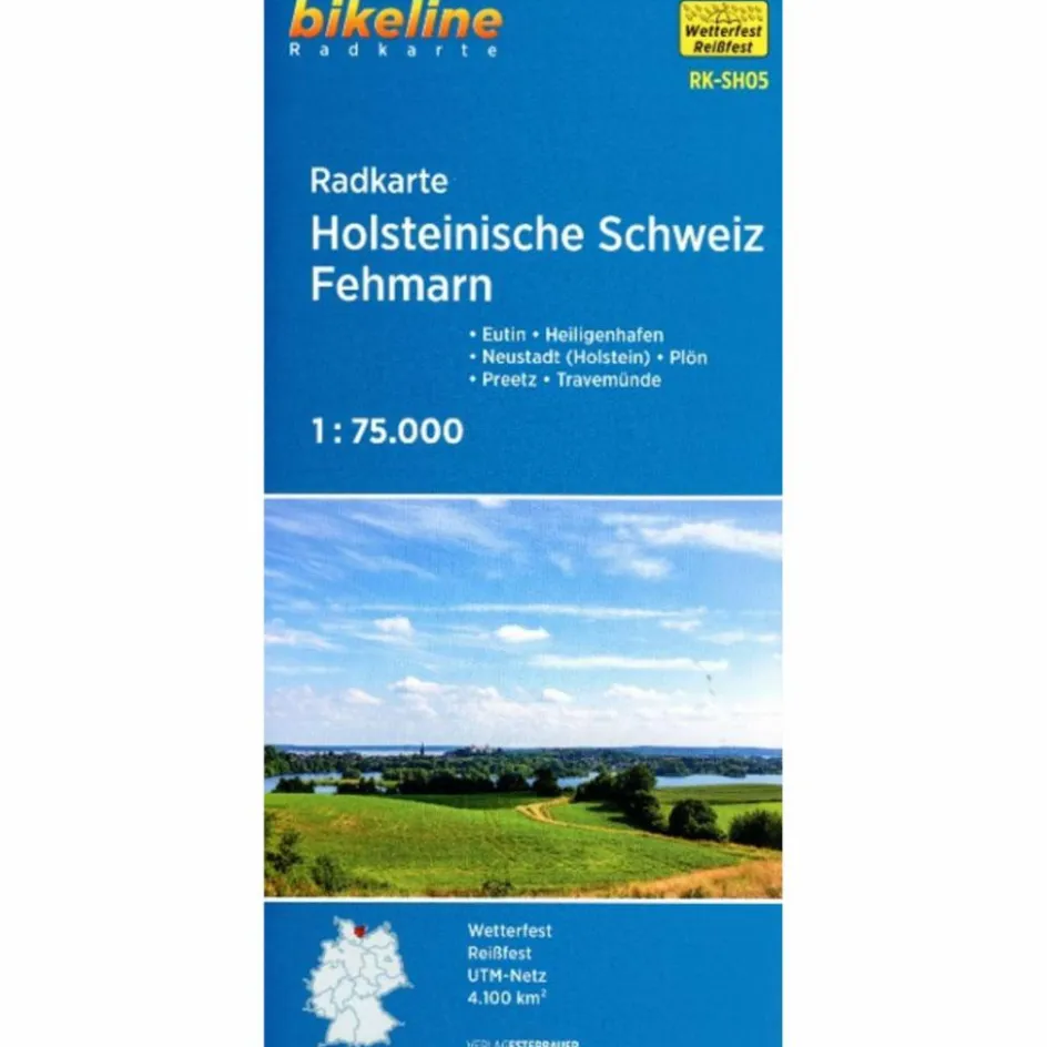 Fahrradkarten|Fahrradkarten^RADKARTE HOLSTEINISCHE SCHWEIZ FEHMARN (RK-SH05) - Fahrradkarte