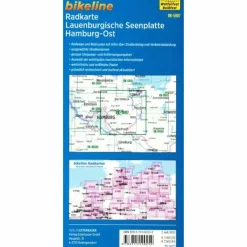 Fahrradkarten|Fahrradkarten^RADKARTE LAUENBURGISCHE SEENPLATTE HAMBURG OST (RK-SH07) - Fahrradkarte