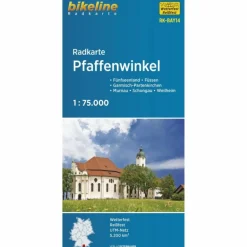 RADKARTE PFAFFENWINKEL 1:75.000 (RK-BAY14) - Fahrradkarte Fahrradkarten|Fahrradkarten