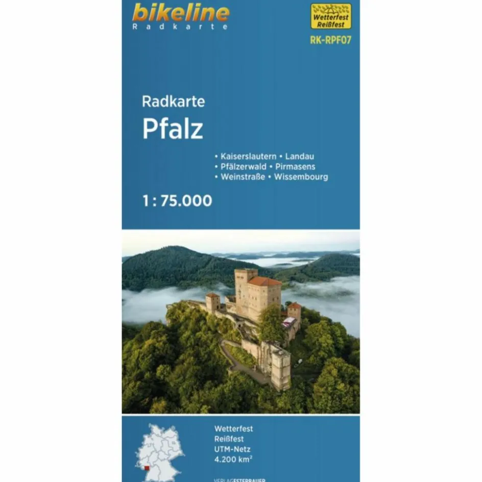 Fahrradkarten|Fahrradkarten^RADKARTE PFALZ 1 : 75.000 (RK-RPF07) - Fahrradkarte