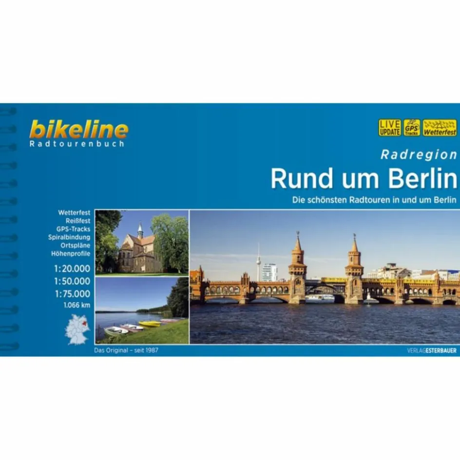 Radwanderführer Und Mountainbikeführer^RADREGION RUND UM BERLIN - Radwanderführer