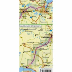 Online RADROUTE NORD-OSTSEE-KANAL 1 : 50 000 - Fahrradkarte Fahrradkarten|Fahrradkarten