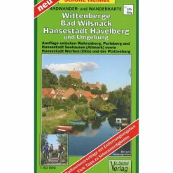 Hot RADWANDER- UND WANDERKARTE WITTENBERGE - Wanderkarte Fahrradkarten|Wanderkarten Und Winterkarten