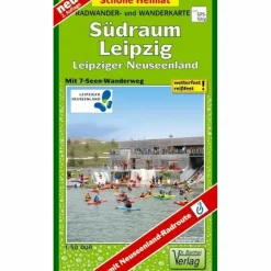 Fahrradkarten|Wanderkarten Und Winterkarten^RADWANDER- UND WANDERKARTE SÜDRAUM LEIPZIG - Wanderkarte