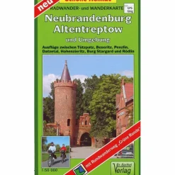 Online RADWANDER- UND WANDERKARTE NEUBRANDENBUR - Wanderkarte Fahrradkarten|Wanderkarten Und Winterkarten