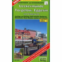 Fahrradkarten|Wanderkarten Und Winterkarten^RADWANDER- UND WANDERKARTE UECKERMÜNDE - Wanderkarte