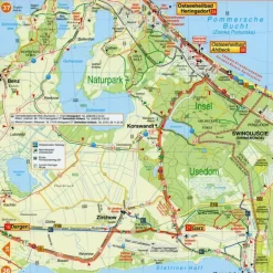 New RADWANDER- UND WANDERKARTE RADWEG BERLIN - Wanderkarte Fahrradkarten|Wanderkarten Und Winterkarten