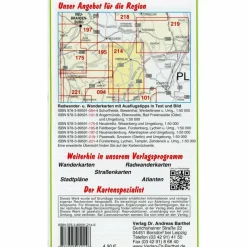 Fahrradkarten|Wanderkarten Und Winterkarten^RADWANDER- UND WANDERKARTE PRENZLAU, UCKERSEEN - Wanderkarte