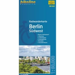 Best RADWANDERKARTE BERLIN SÜDWEST 1:60.000 (RW-B03) - Fahrradkarte Fahrradkarten|Fahrradkarten