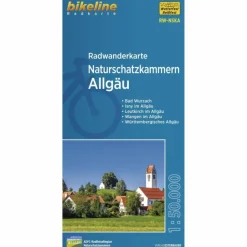 Outlet RADWANDERKARTE NATURSCHATZKAMMERN ALLGÄU RW-NSKA - Fahrradkarte Fahrradkarten|Fahrradkarten