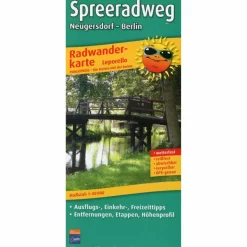 Online RADWANDERKARTE SPREERADWEG 1 : 50 000 - Fahrradkarte Fahrradkarten|Fahrradkarten