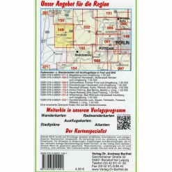 Fahrradkarten|Wanderkarten Und Winterkarten^RATHENOW, PREMNITZ UND UMGEBUNG 1 : 35 000 - Wanderkarte