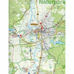 Fahrradkarten|Wanderkarten Und Winterkarten^RATHENOW, PREMNITZ UND UMGEBUNG 1 : 35 000 - Wanderkarte