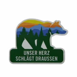 New REFLECTIVE BÄR HERZ SCHLÄGT DRAUßEN - Fahrradzubehör Reflektierendes Zubehör|Fahrradzubehör