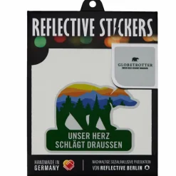 New REFLECTIVE BÄR HERZ SCHLÄGT DRAUßEN - Fahrradzubehör Reflektierendes Zubehör|Fahrradzubehör