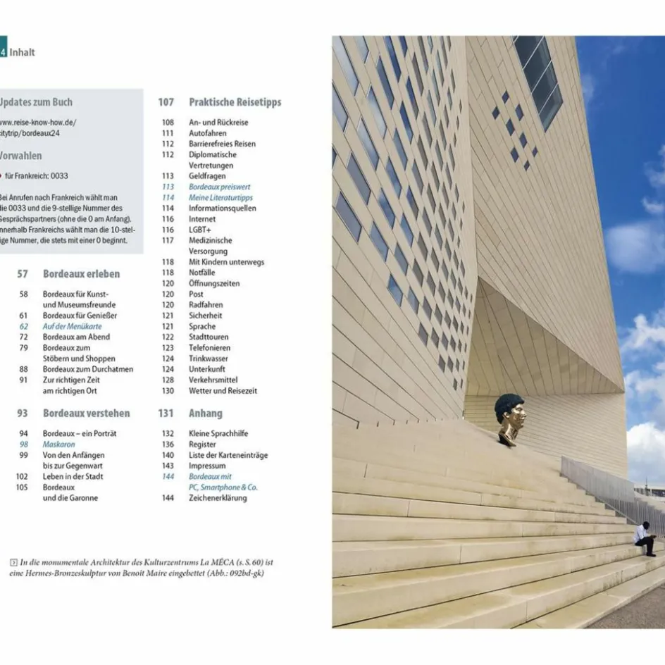 New REISE KNOW-HOW CITYTRIP BORDEAUX - Reiseführer Reiseführer Westeuropa