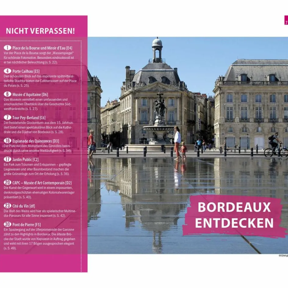 New REISE KNOW-HOW CITYTRIP BORDEAUX - Reiseführer Reiseführer Westeuropa