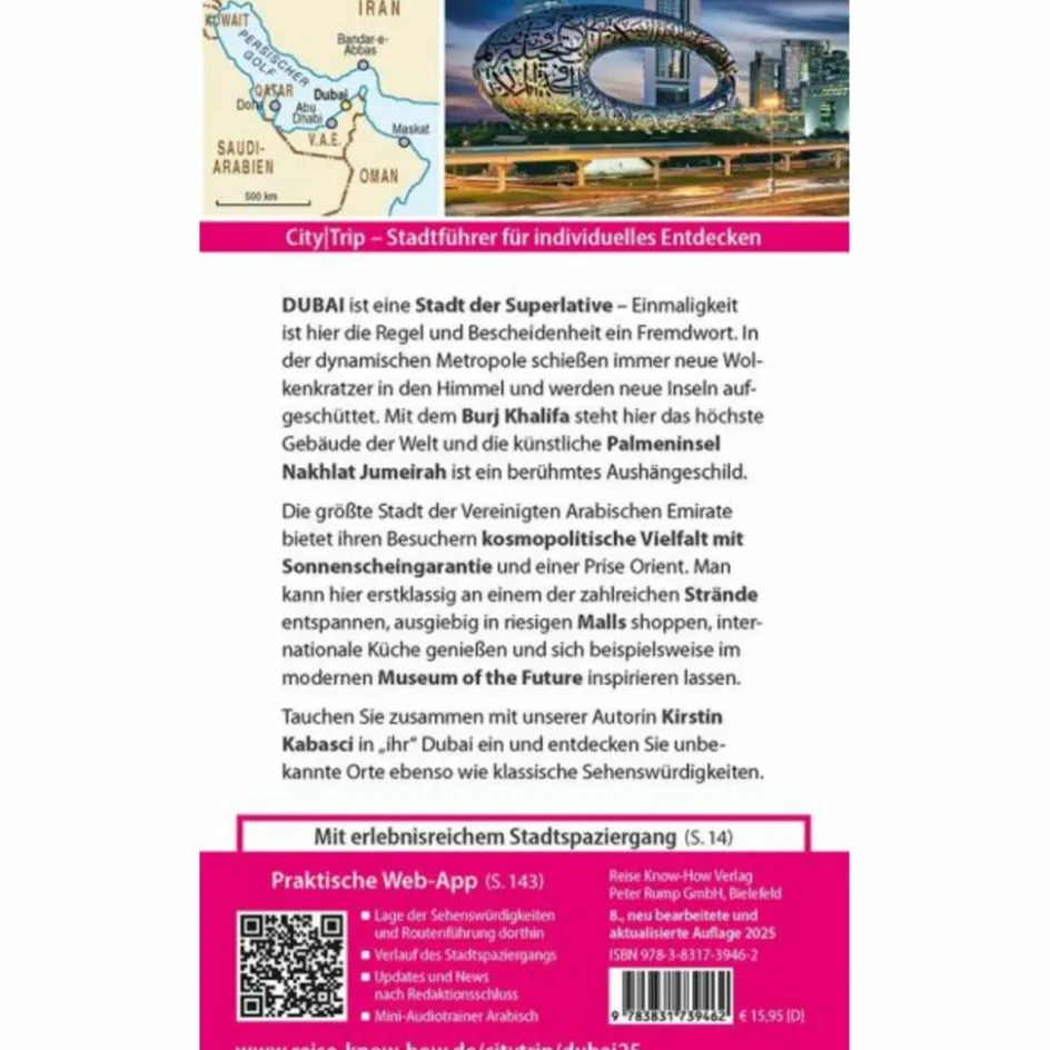 New REISE KNOW-HOW CITYTRIP DUBAI - Reiseführer Reiseführer Vorderasien