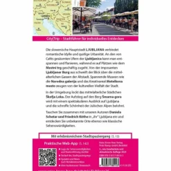 Online REISE KNOW-HOW CITYTRIP LJUBLJANA - Reiseführer Reiseführer Mitteleuropa