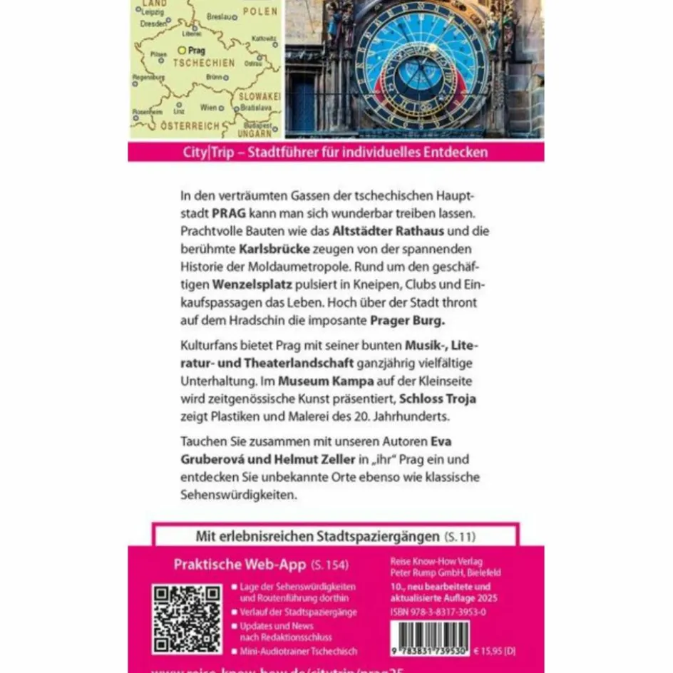 Outlet REISE KNOW-HOW CITYTRIP PRAG - Reiseführer Reiseführer Mitteleuropa