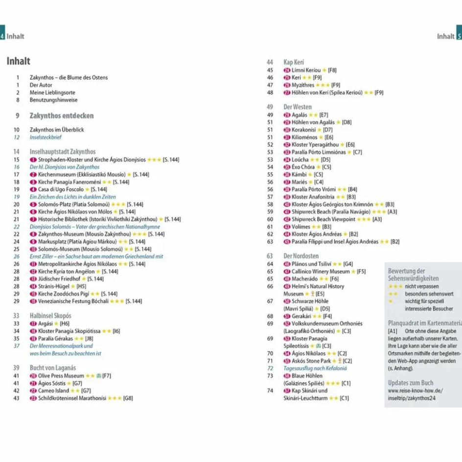 Online REISE KNOW-HOW INSELTRIP ZAKYNTHOS - Reiseführer Reiseführer Südosteuropa