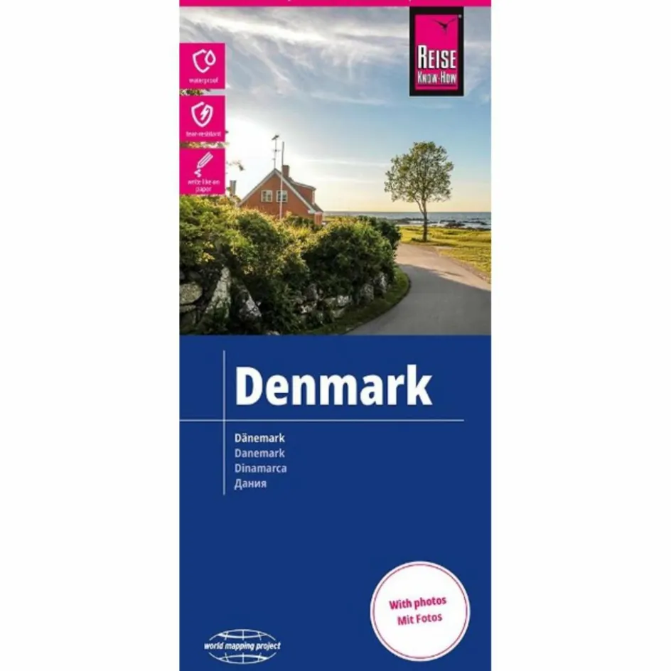 Discount REISE KNOW-HOW LANDKARTE DÄNEMARK / DENMARK (1:300.000) - Straßenkarte Straßenkarten|Straßenkarten