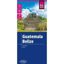 Straßenkarten|Straßenkarten^REISE KNOW-HOW LANDKARTE GUATEMALA, BELIZE (1:500.000) - Straßenkarte